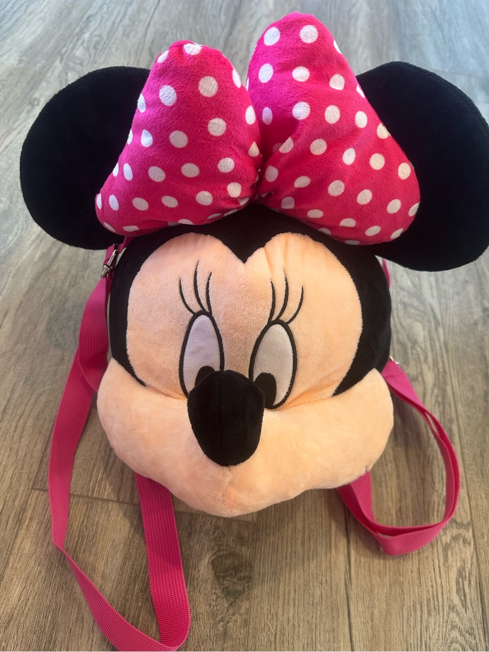 Minnie Mouse Kids Plush Backpack